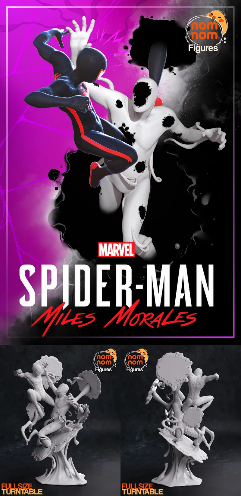 Miles Morales – Across the Spider Verse STL model for 3D printing