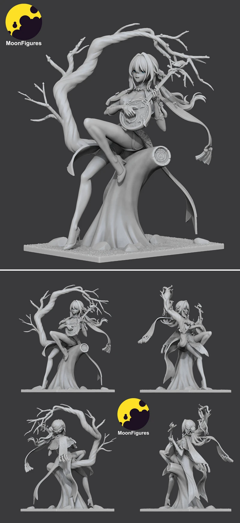 Honkai – Ruan Mei STL model for 3D printing