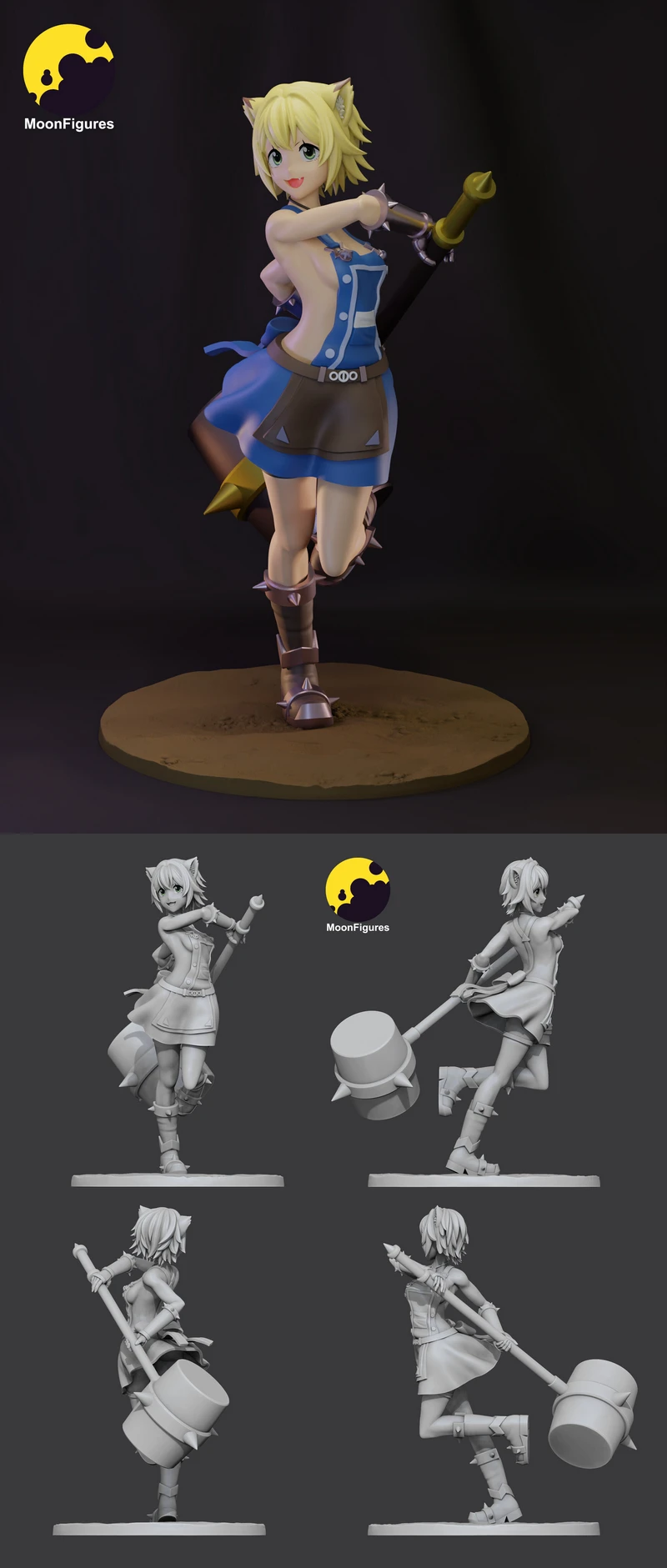 I’m a Behemoth – Vulcan STL model for 3D printing