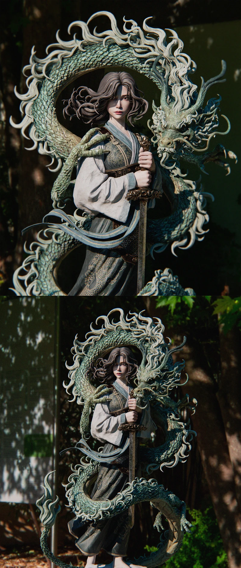 Mulan – Warrior Princess STL Figure for 3D Printing STL model for 3D printing