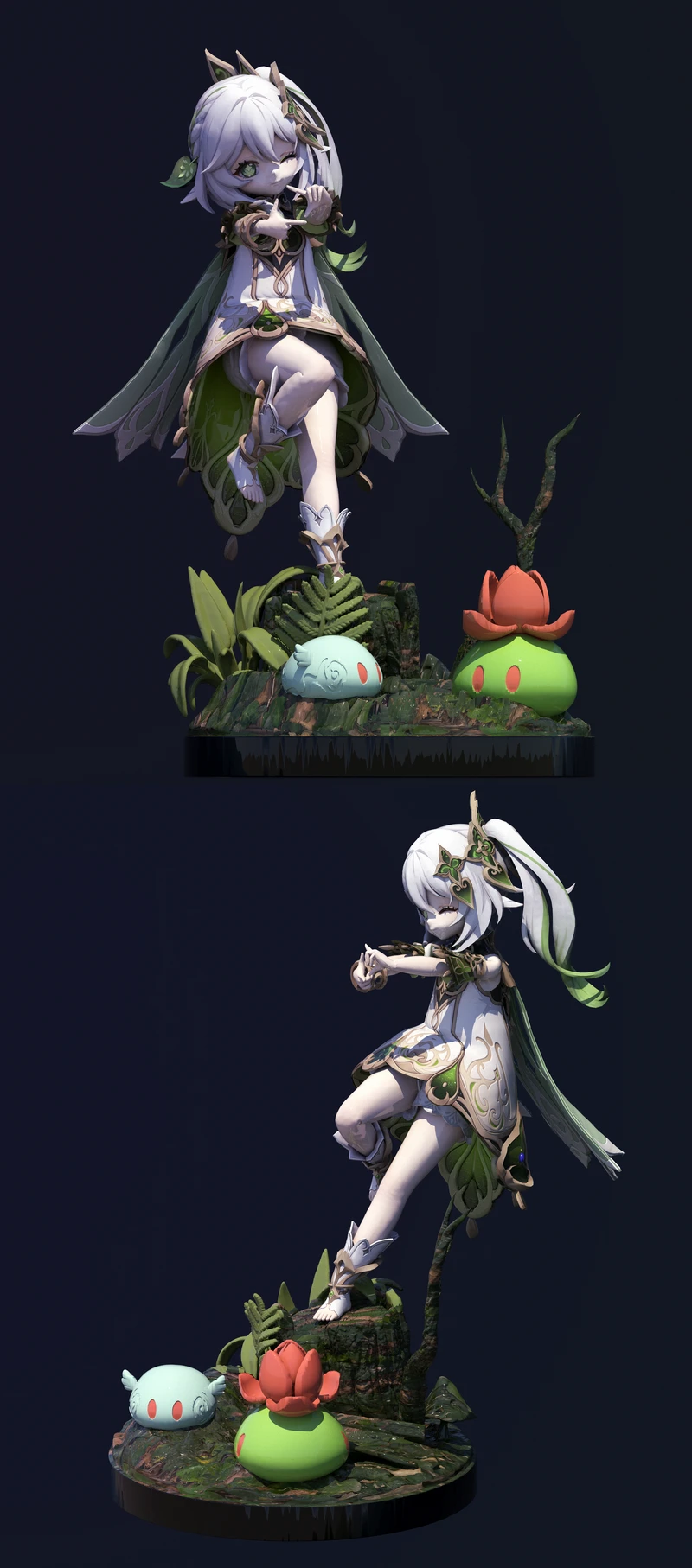Nahida Genshin Impact 3D Printable STL File for Cosplay and Display STL model for 3D printing