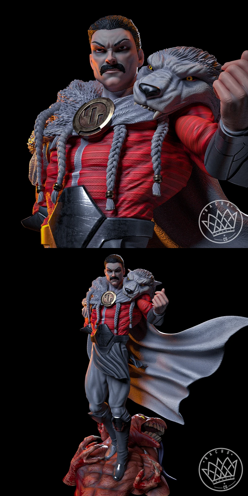 Thragg STL model for 3D printing