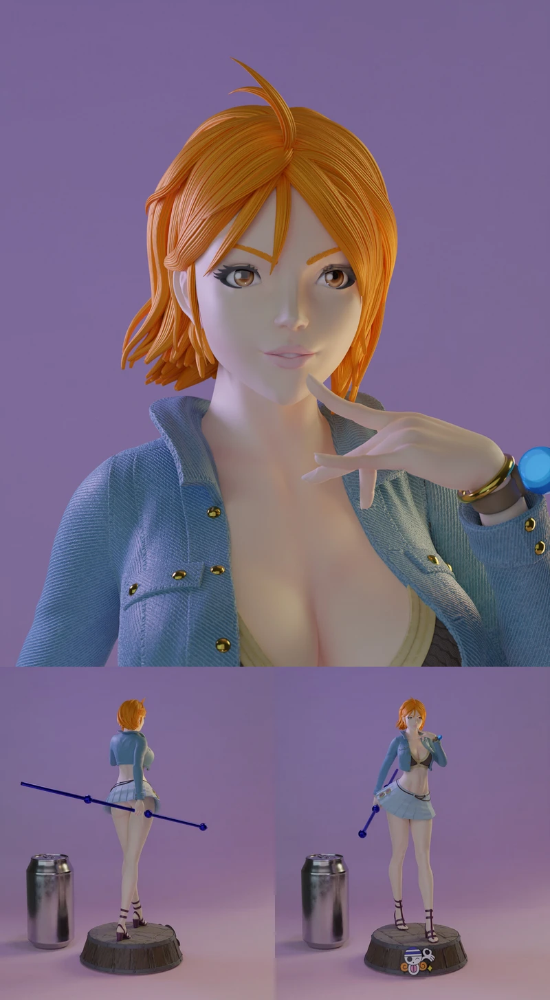 Nami – Straw Hat Pirates STL model for 3D printing