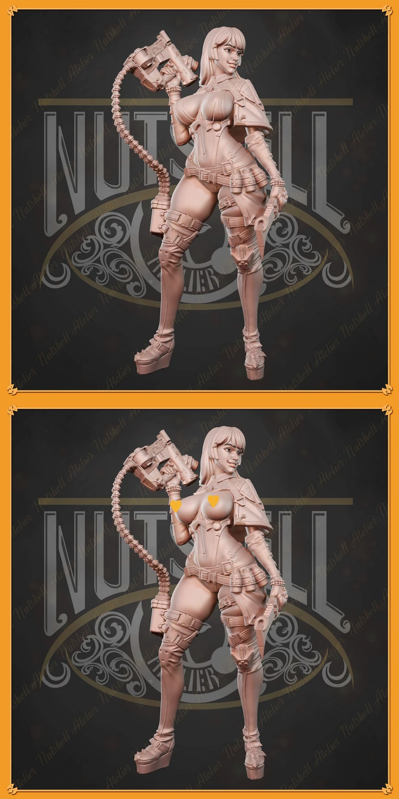 Medic Figure STL model for 3D printing