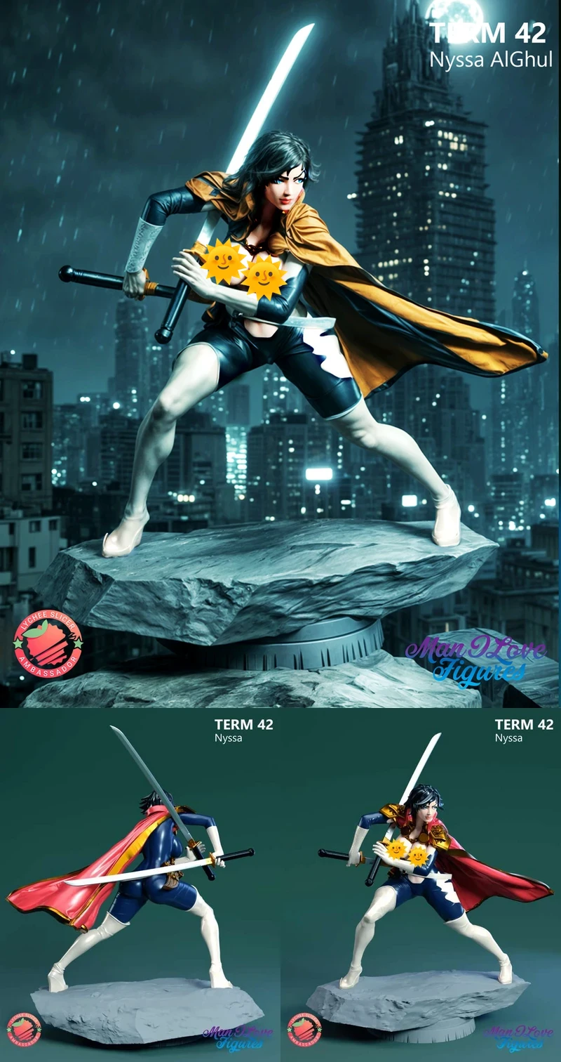 Nyssa Al-ghul STL model for 3D printing