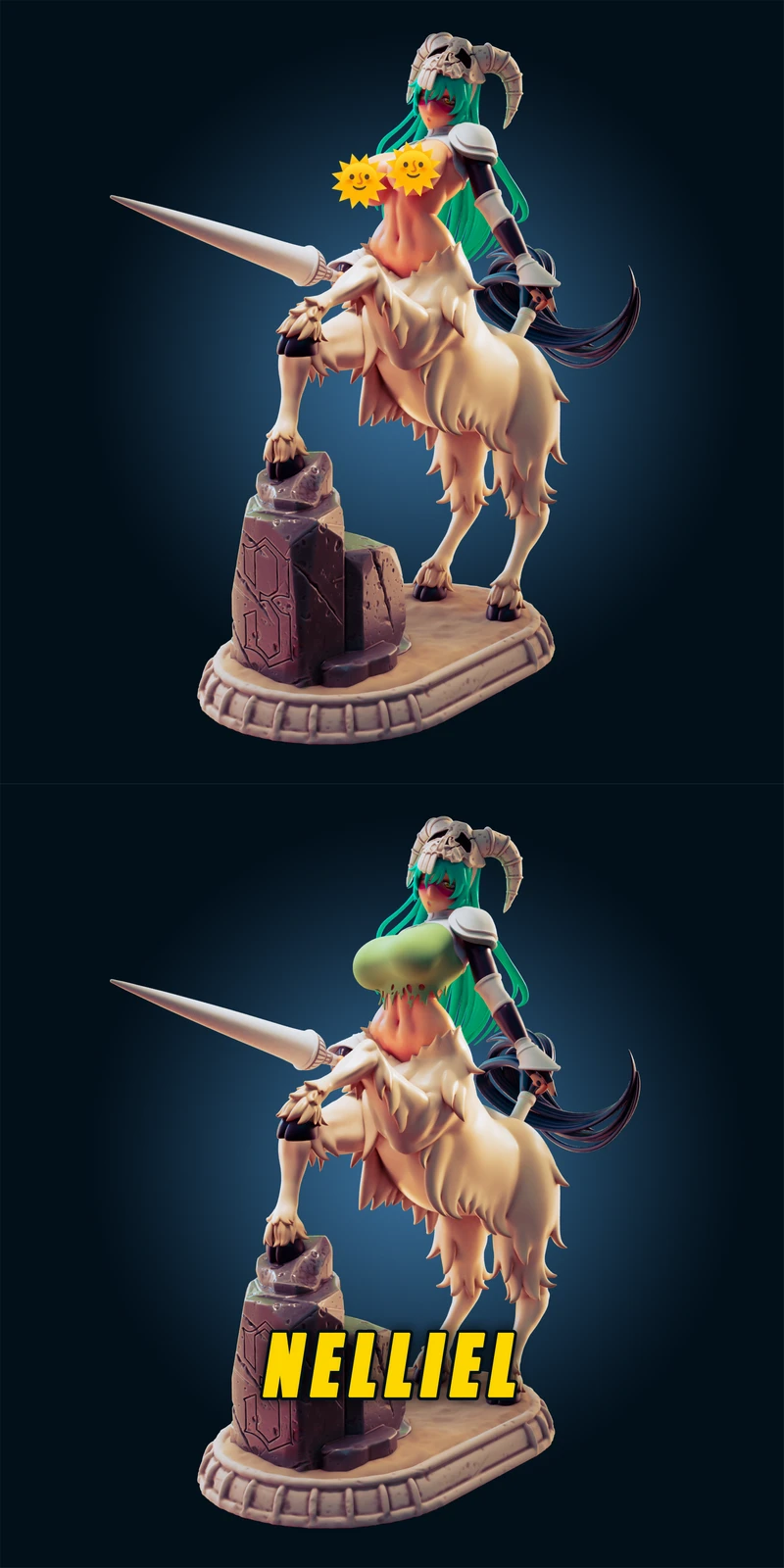 Nelliel Tu Oderschvank Extra – Bleach STL Figure STL model for 3D printing