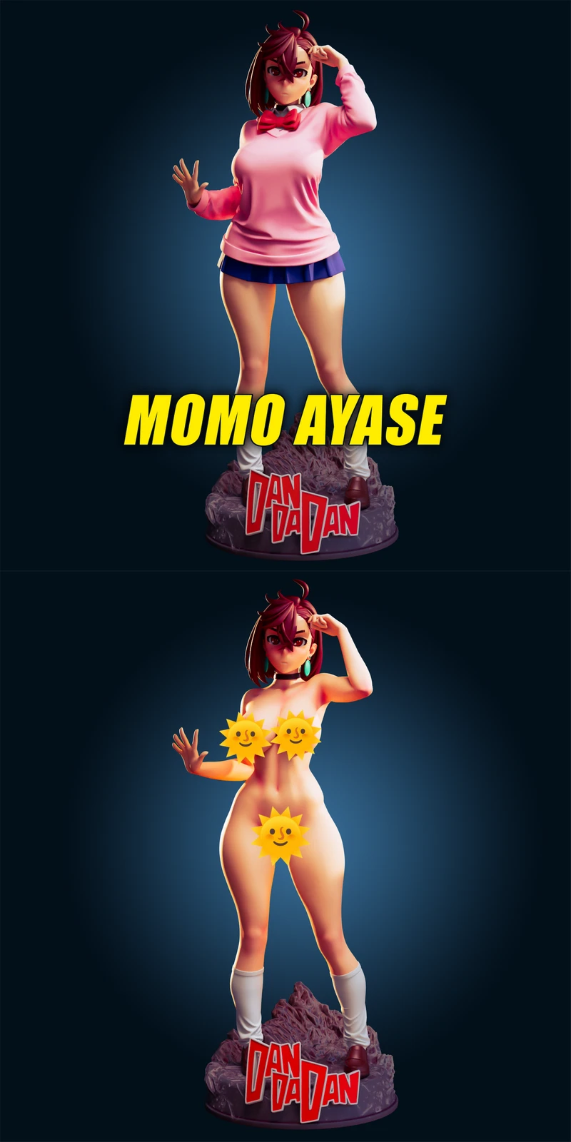 Momo Ayase Extra – Dandadan STL Figure STL model for 3D printing