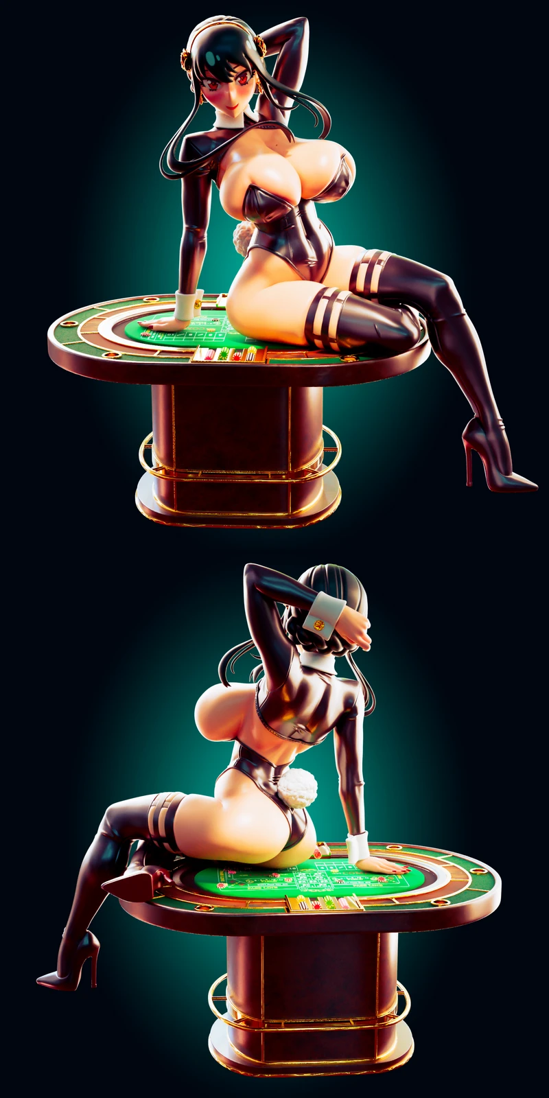 Yor Forger Spy x Family Figure STL model for 3D printing