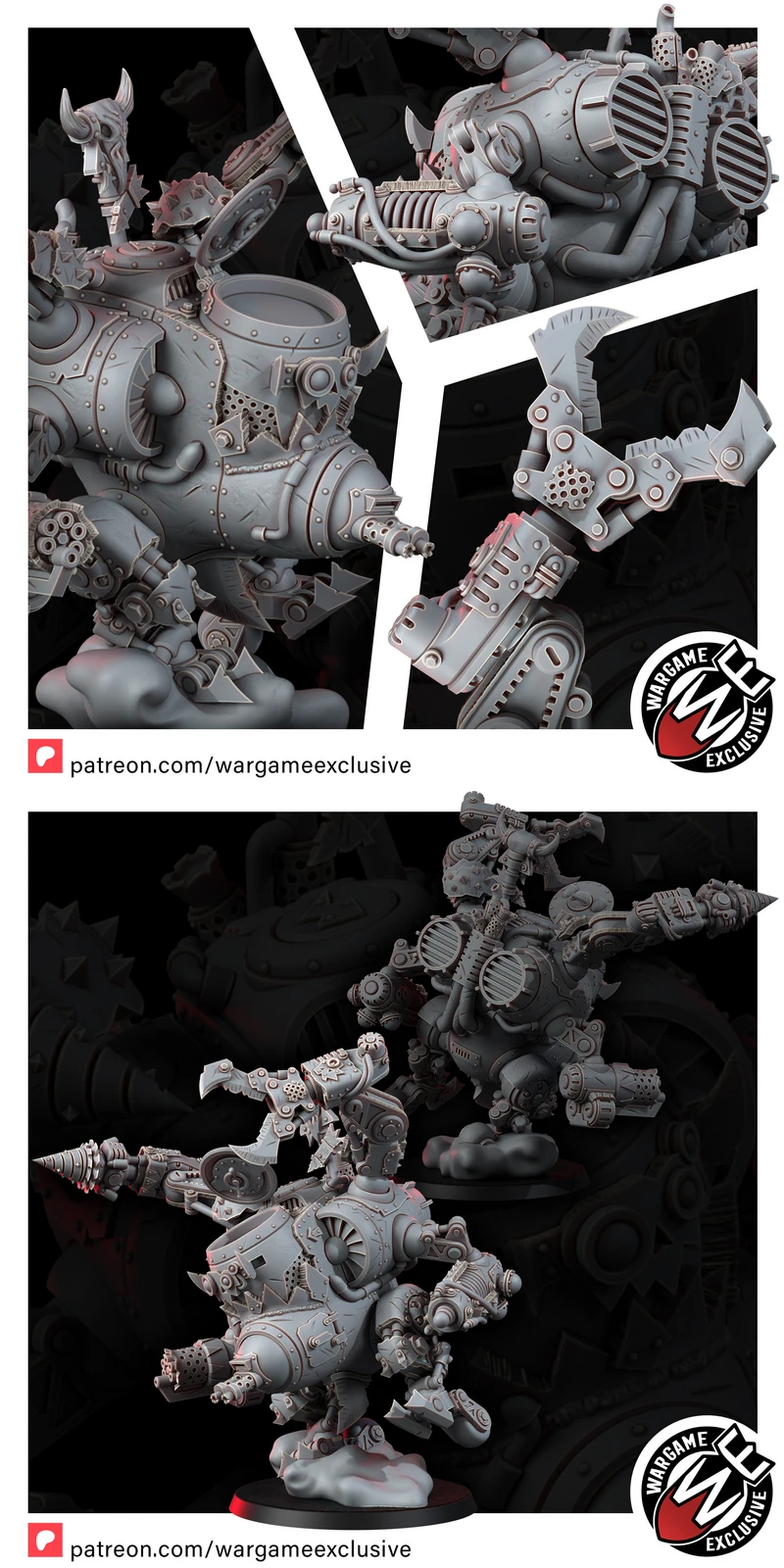 ORK JET DREAD STL model for 3D printing