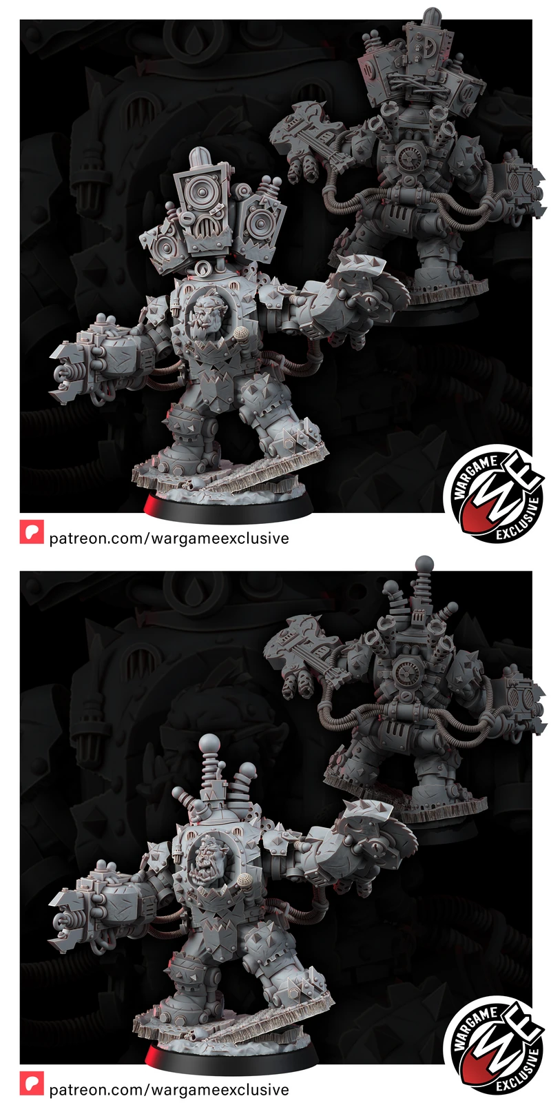 ORK ROCKER MEKANIAK IN MEGA SABATORK ARMOR STL model for 3D printing