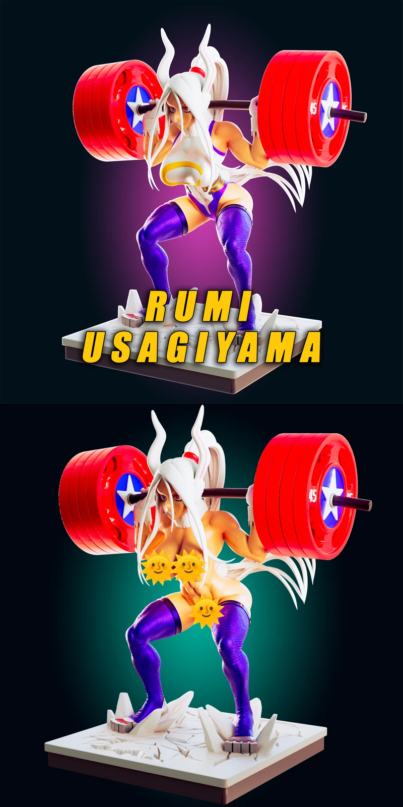 Rumi Usagiyama STL model for 3D printing