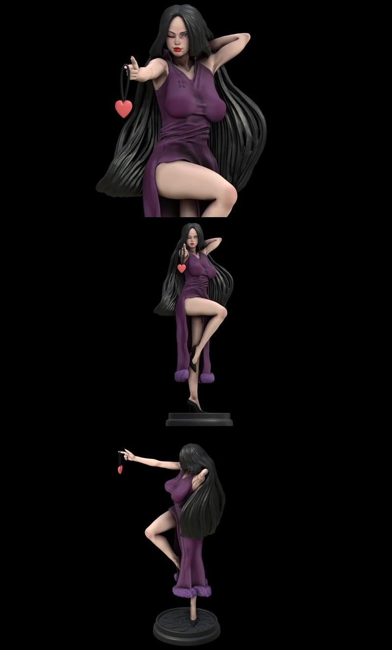 One Piece Boa Hancock STL model for 3D printing