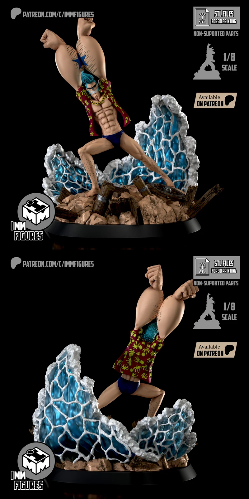 Franky STL File for Printing 3D Printable STL model for 3D printing