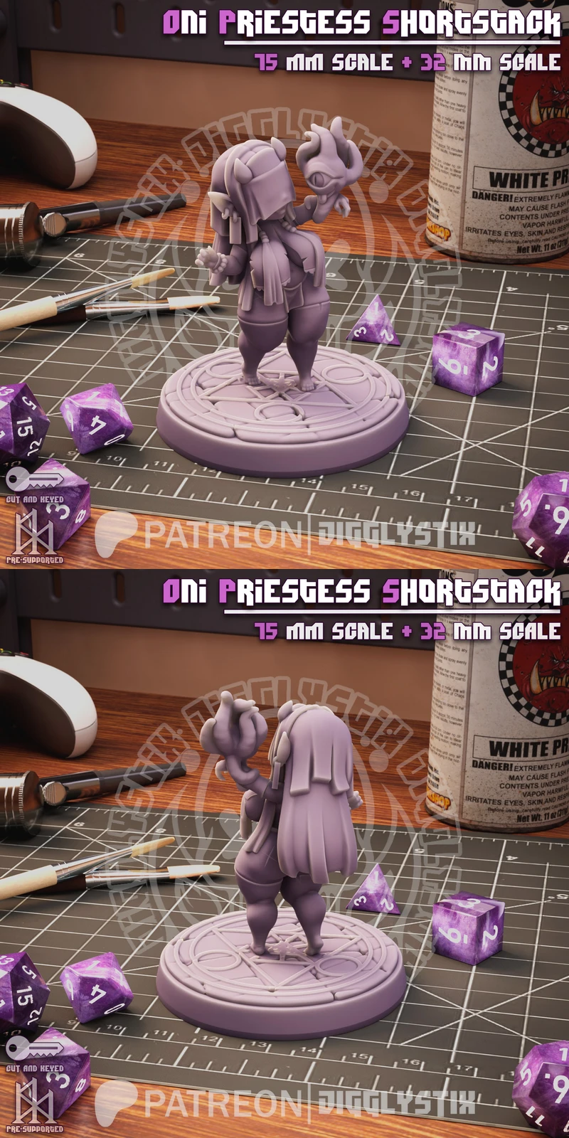 Oni Shortstack STL model for 3D printing