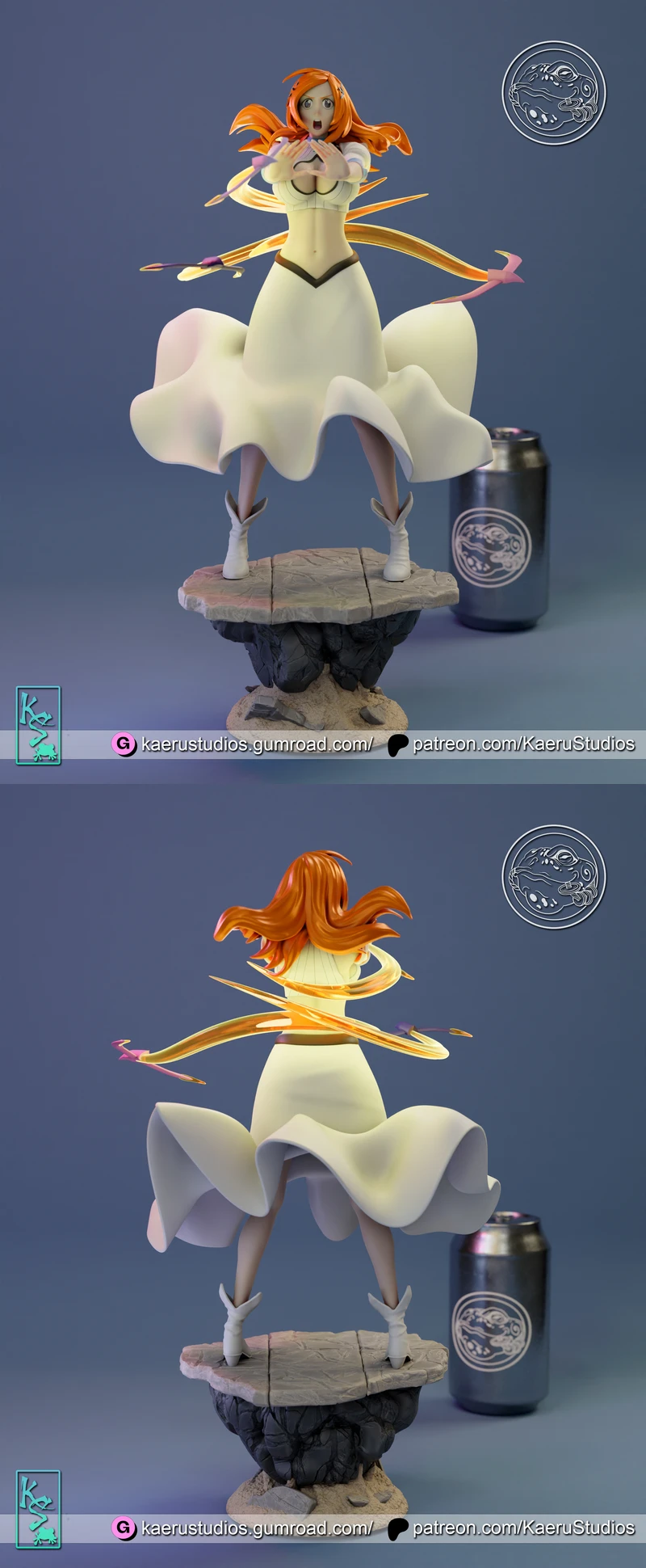 Orihime Inoue – Bleach STL model for 3D printing