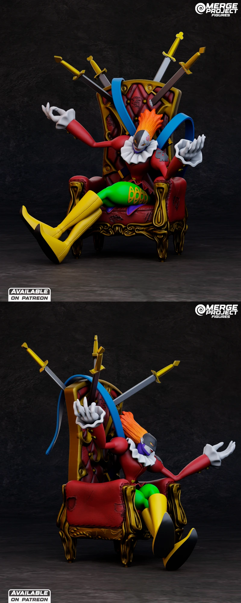 Piedmon – Digimon STL model for 3D printing