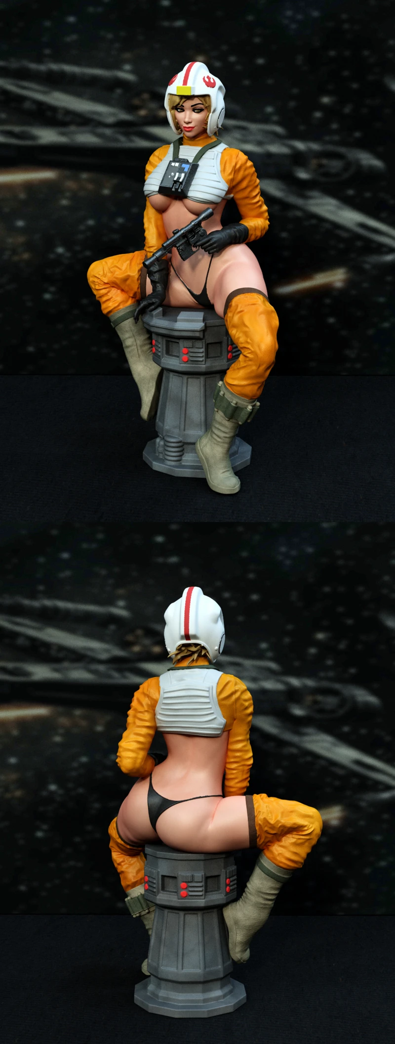 Pilot star ready – Star Wars STL model for 3D printing
