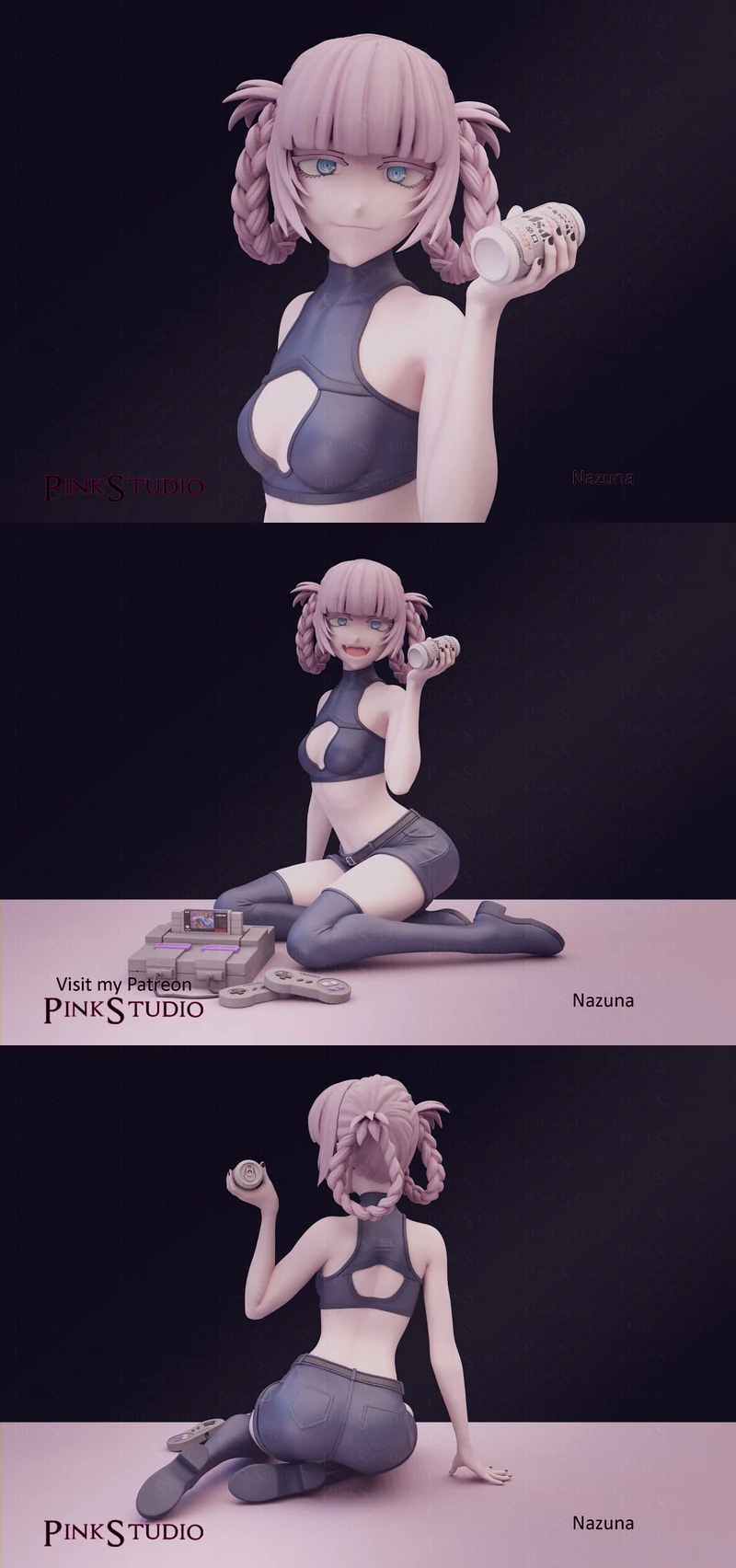 Call of the Night – Nazuna Nanakusa STL model for 3D printing