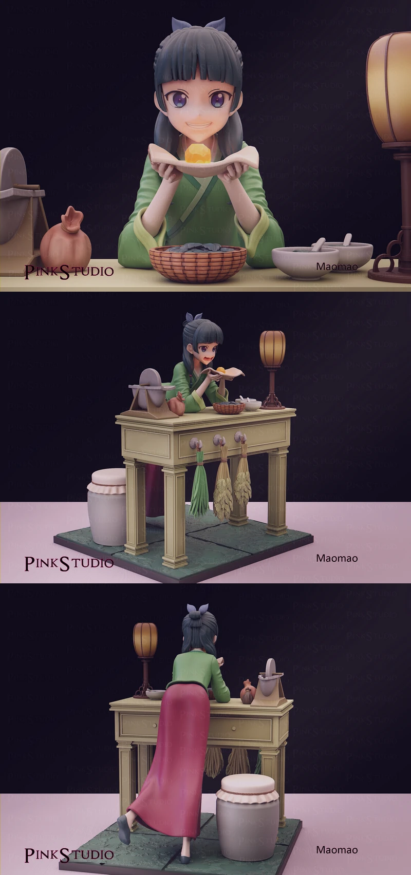 The Apothecary Diaries – Maomao STL model for 3D printing