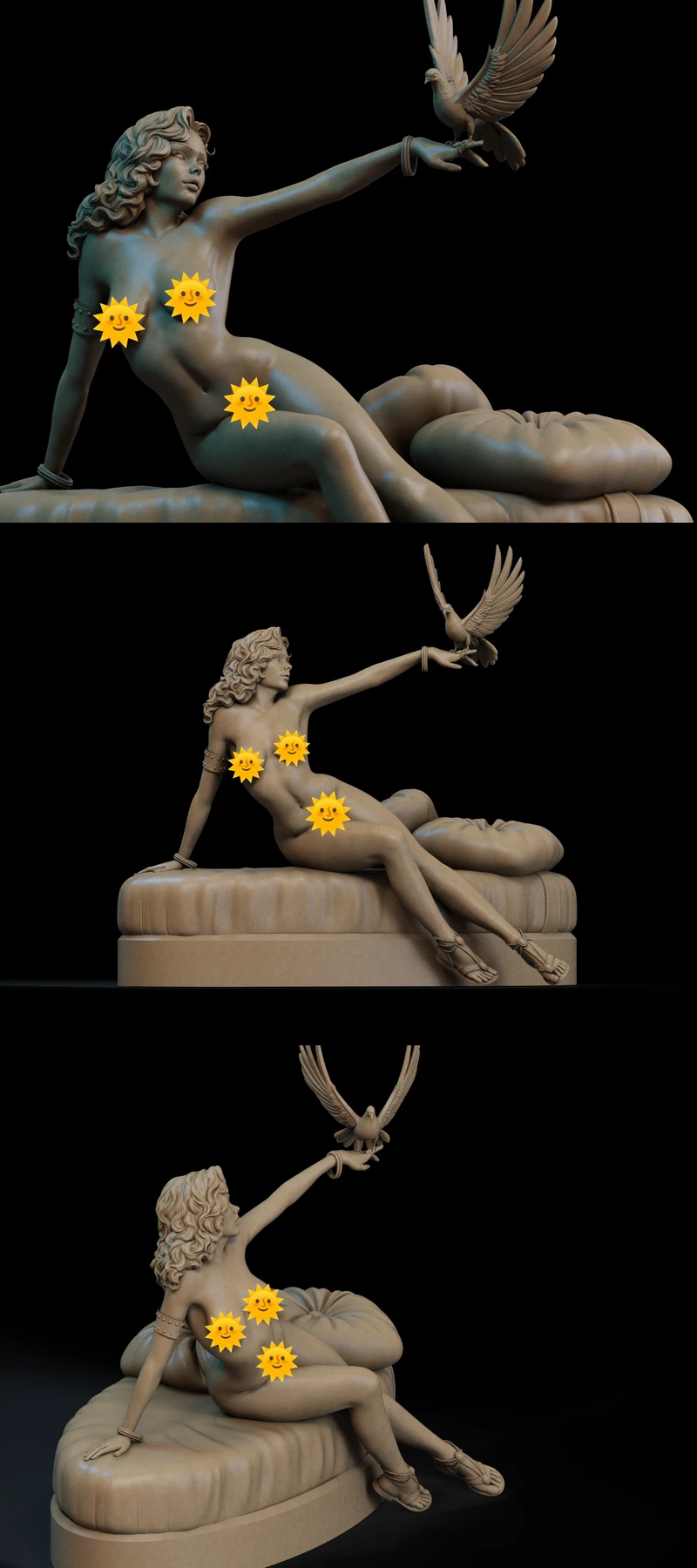Pinup extra STL model for 3D printing