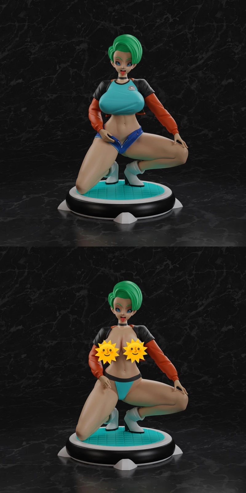 Dragon Ball – Bulma STL model for 3D printing