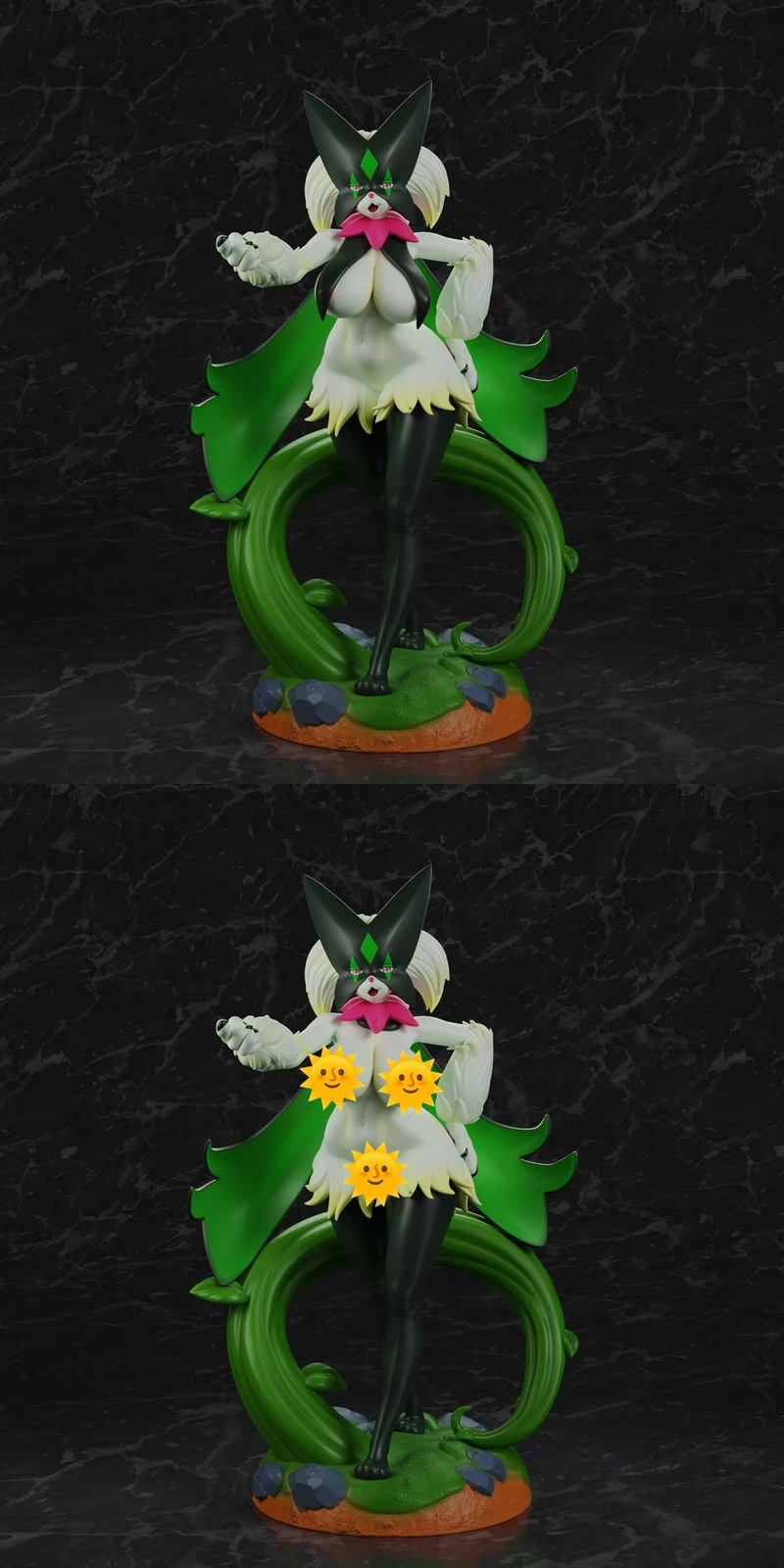 Meowscarada – Pokémon STL Figure for 3D Printing STL model for 3D printing