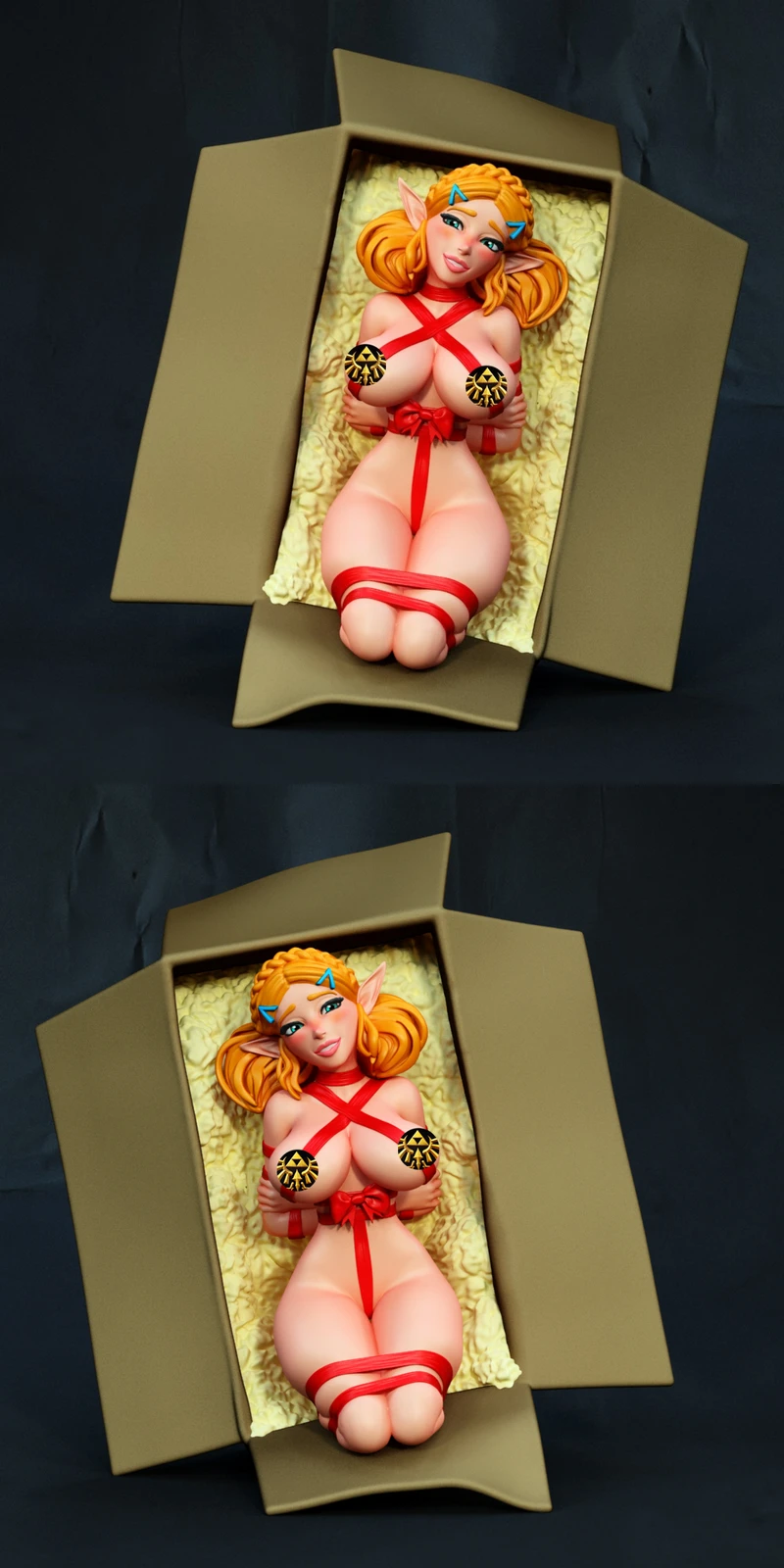 Zelda Princess STL 3D Printable Miniature STL model for 3D printing