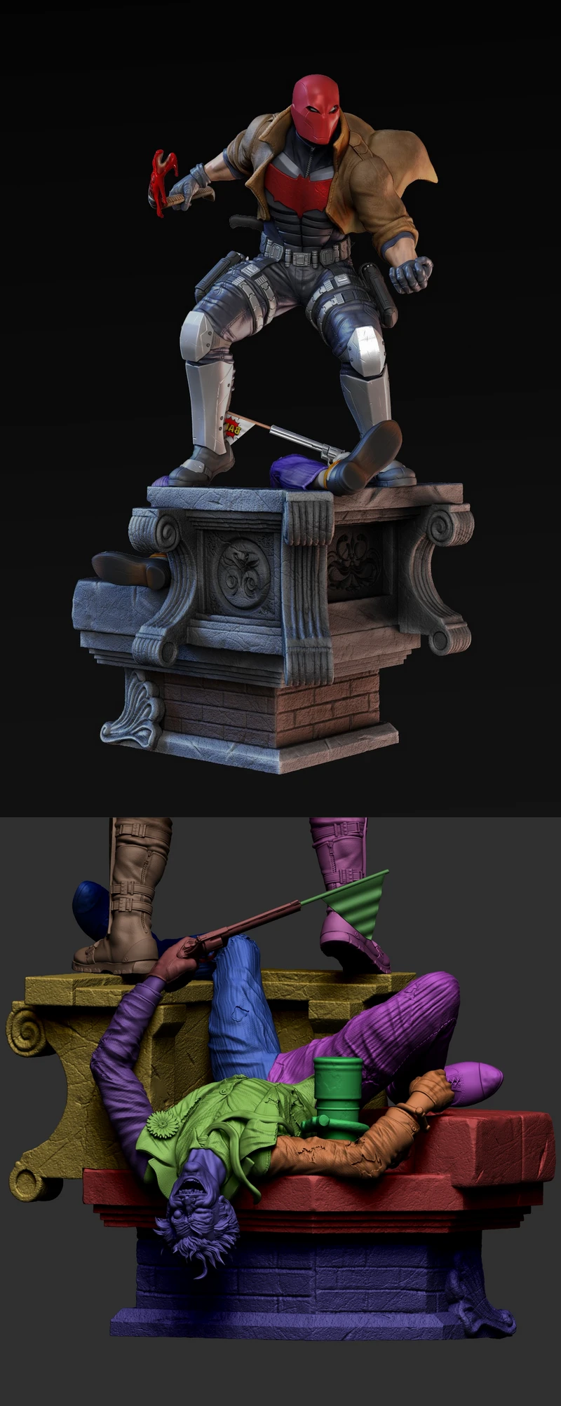 RED HOOD STL model for 3D printing