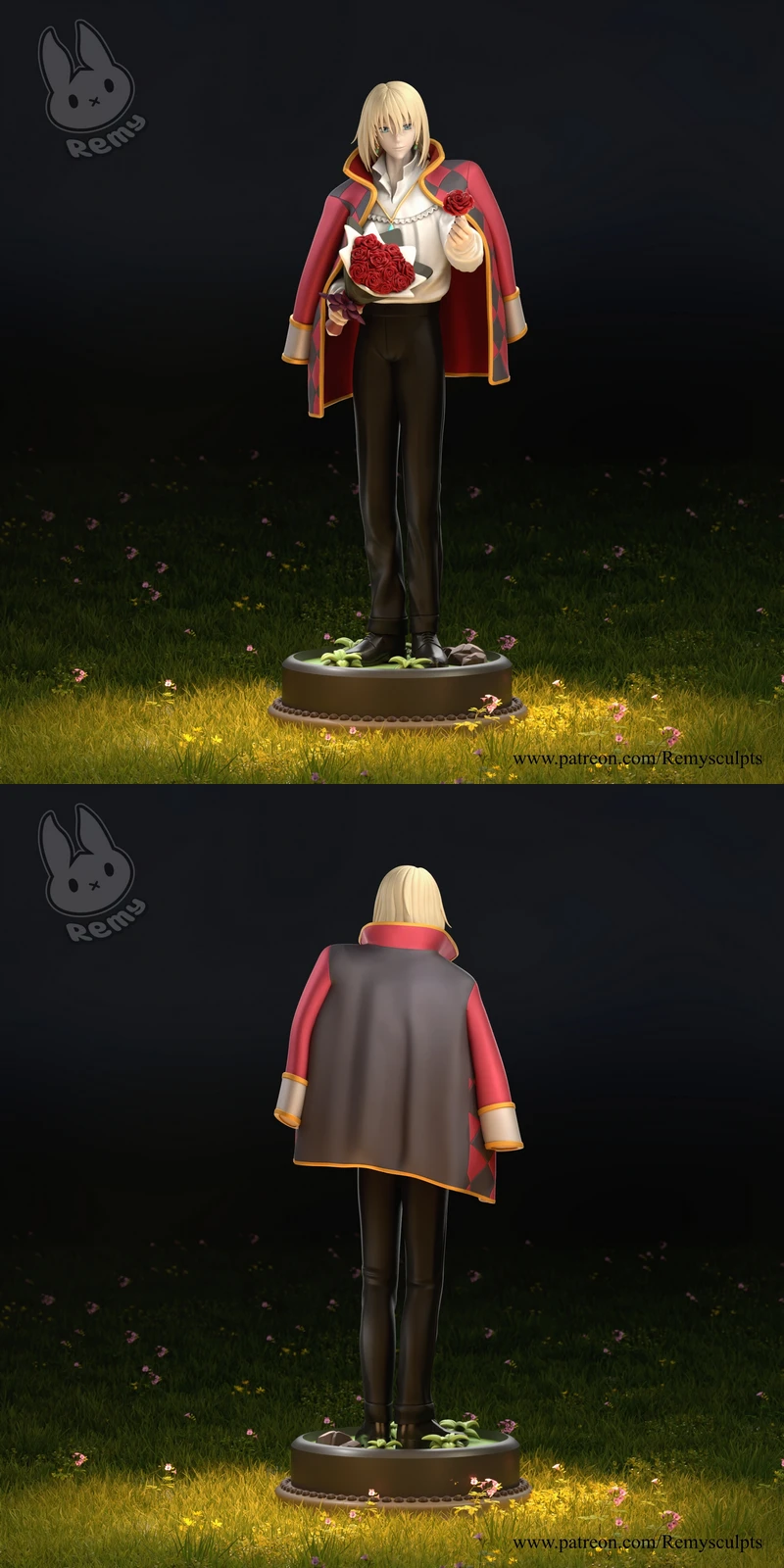 Remy Sculpts – Howl (Howl’s Moving Castle) STL model for 3D printing
