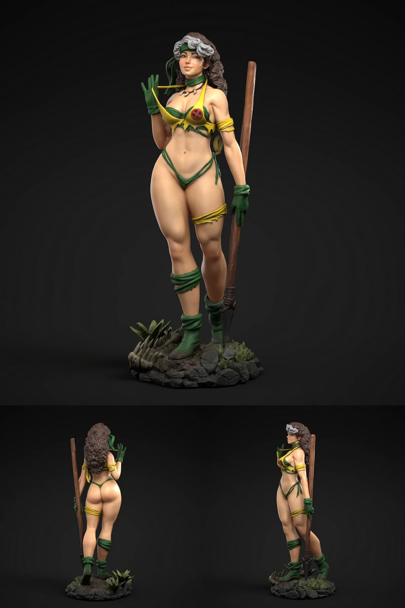 Rogue Savage Land STL model for 3D printing