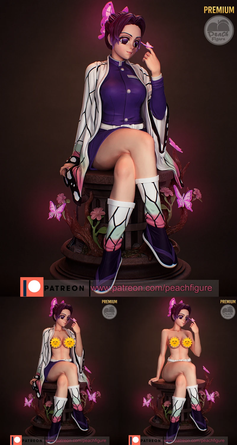 SHINOBU KOCHO extra STL model for 3D printing