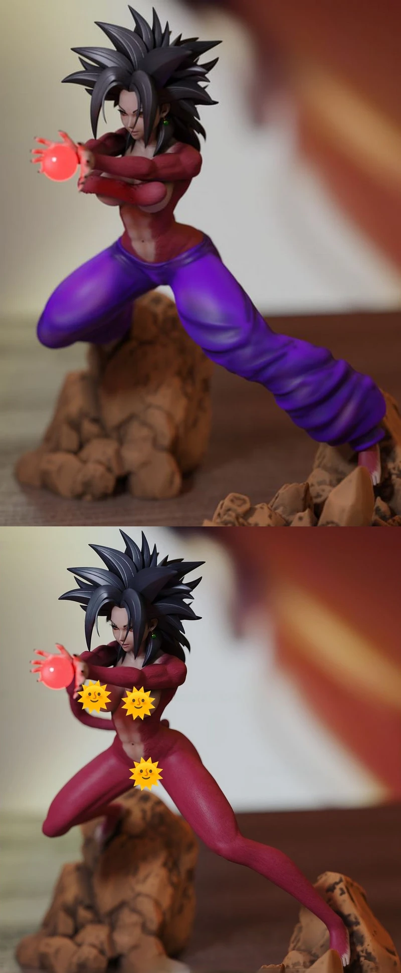 SSJ4 Caulifla STL model for 3D printing