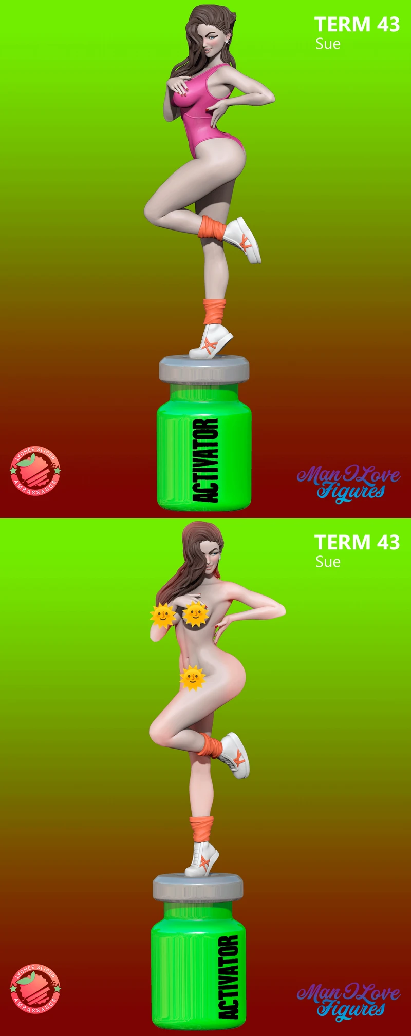 SUE – THE SUBSTANCE STL model for 3D printing