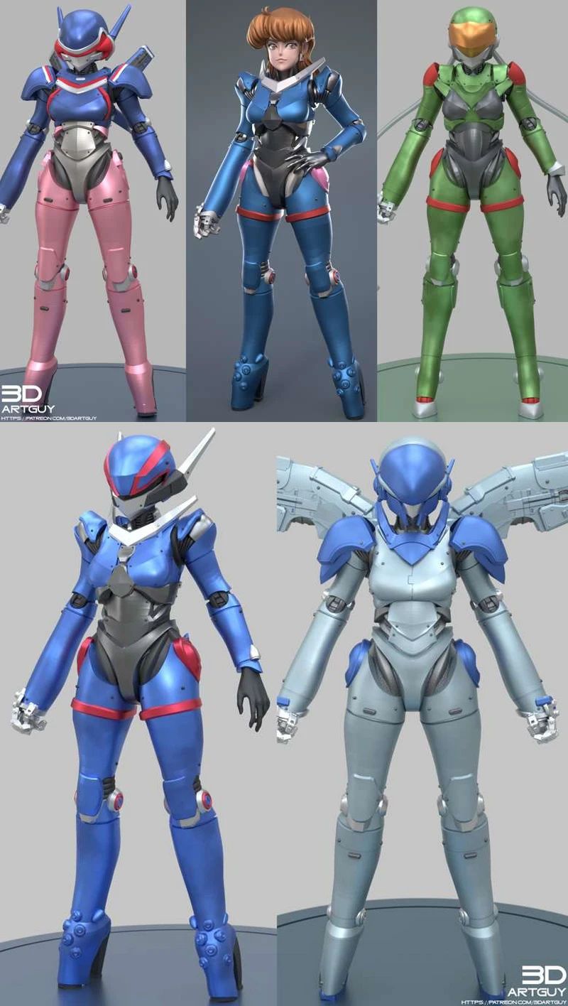 Saber Knights STL model for 3D printing