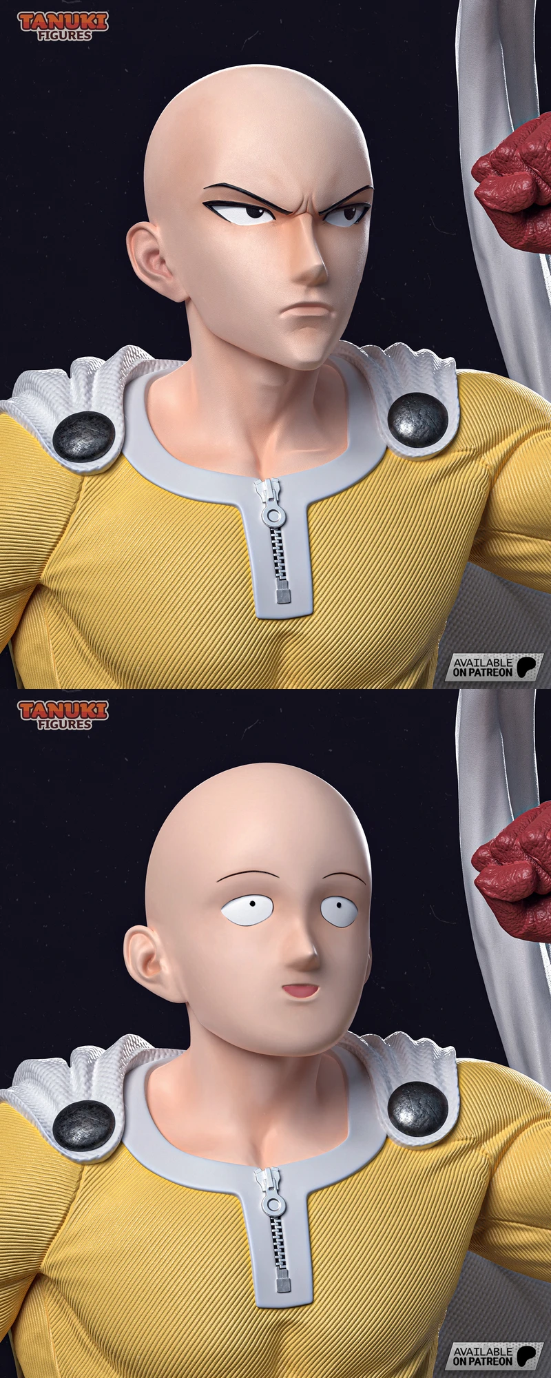 Saitama BUST STL model for 3D printing