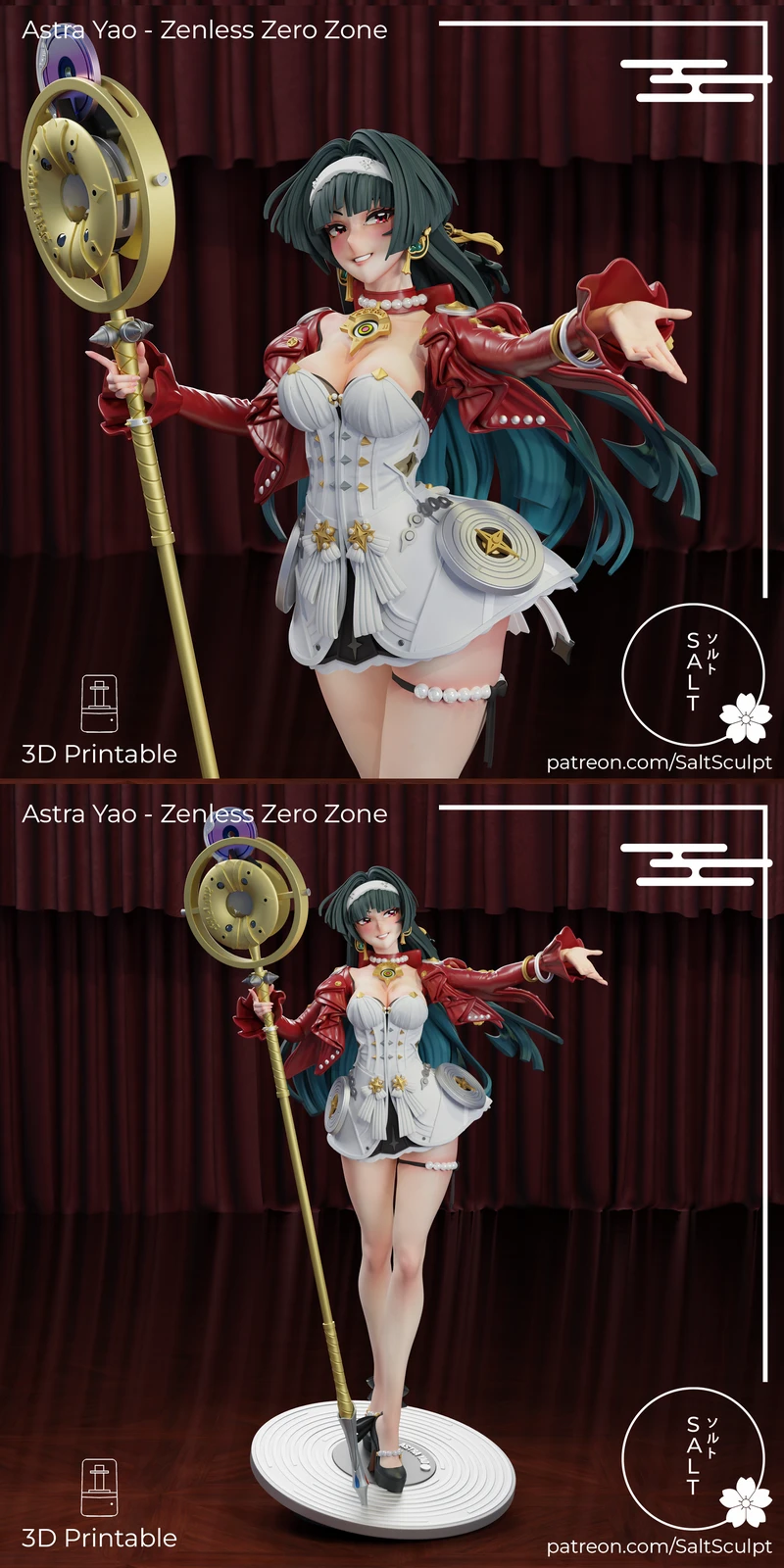 Astra Yao Zenless Zone Zero Figure STL STL model for 3D printing