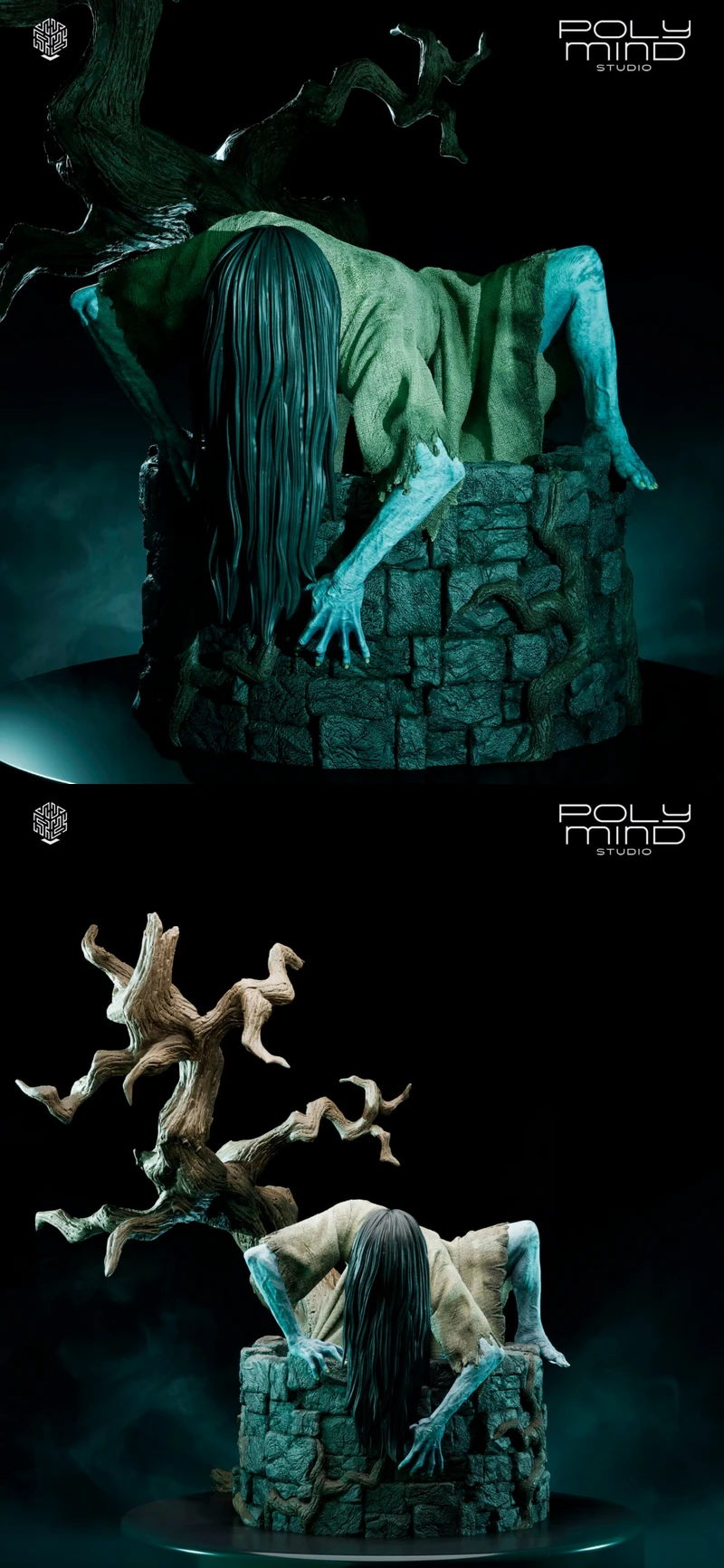 Samara Horror Fanart Figure STL STL model for 3D printing