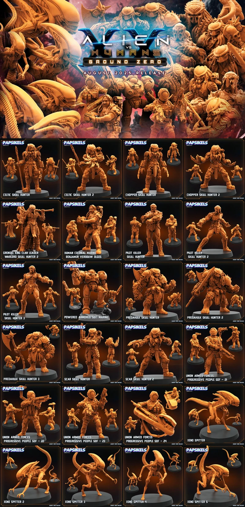 Sci-Fi Ground Zero Diorama STL File for 3D Printing STL model for 3D printing