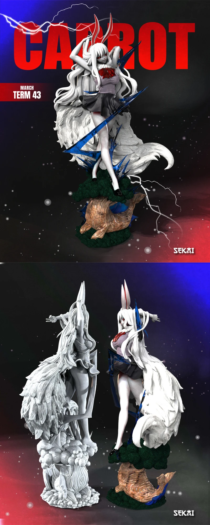 One Piece – Carrot STL model for 3D printing