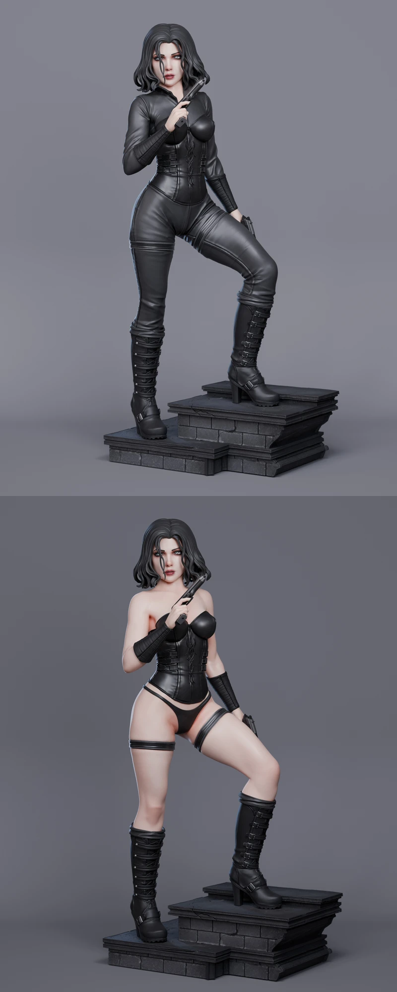 Selene – Underworld-Inspired STL Figure for 3D Printing STL model for 3D printing