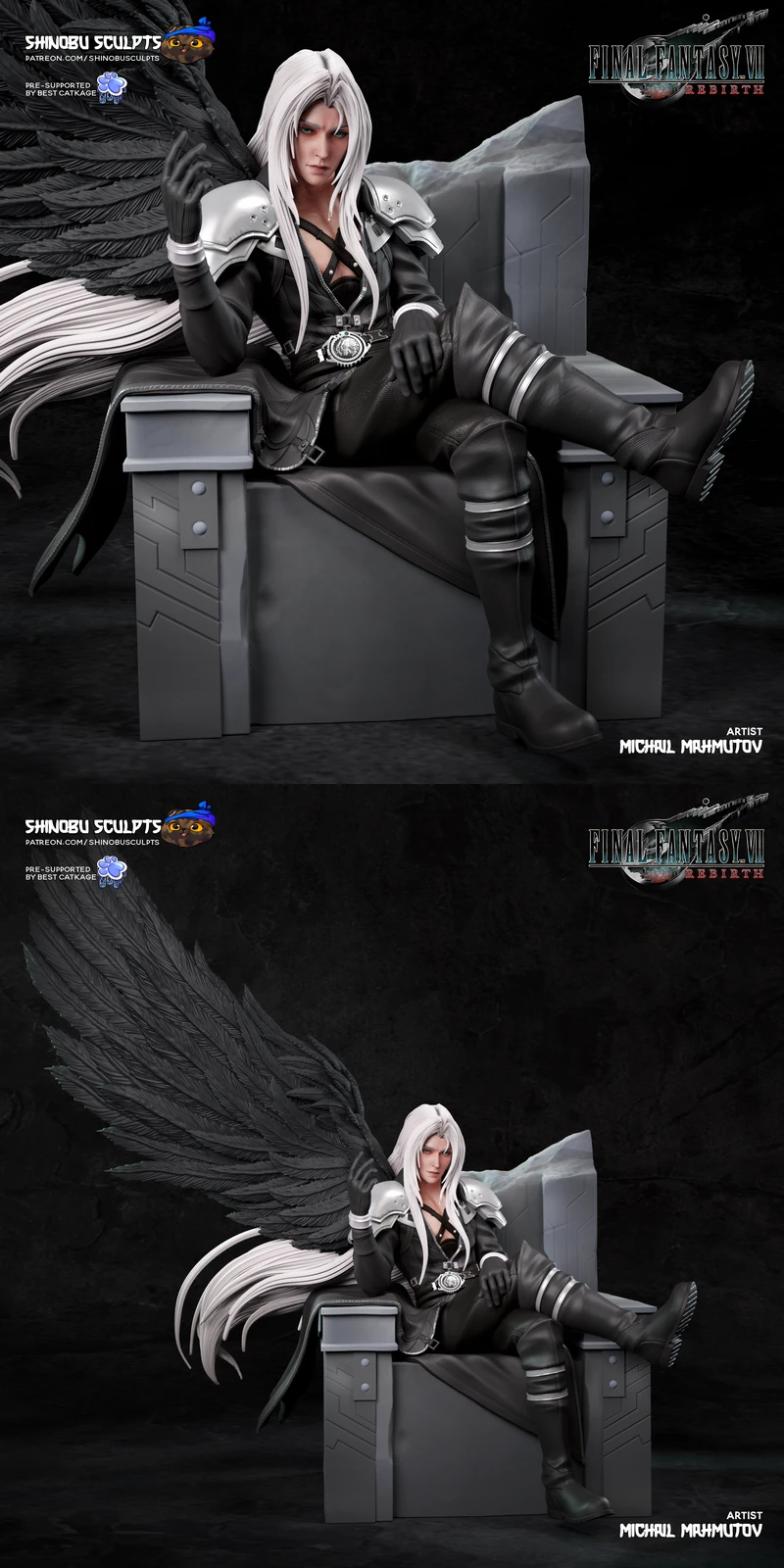Sephiroth – Final Fantasy VII Rebirth STL model for 3D printing