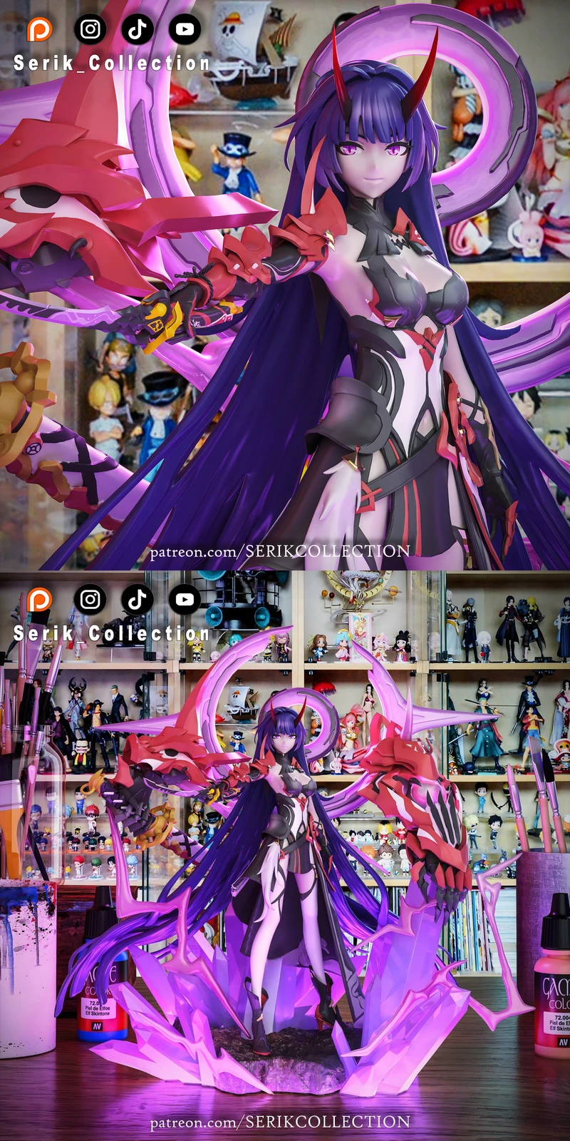 Raiden Mei – Herrscher of Thunder STL Figure for 3D Printing (Honkai Impact 3rd) STL model for 3D printing