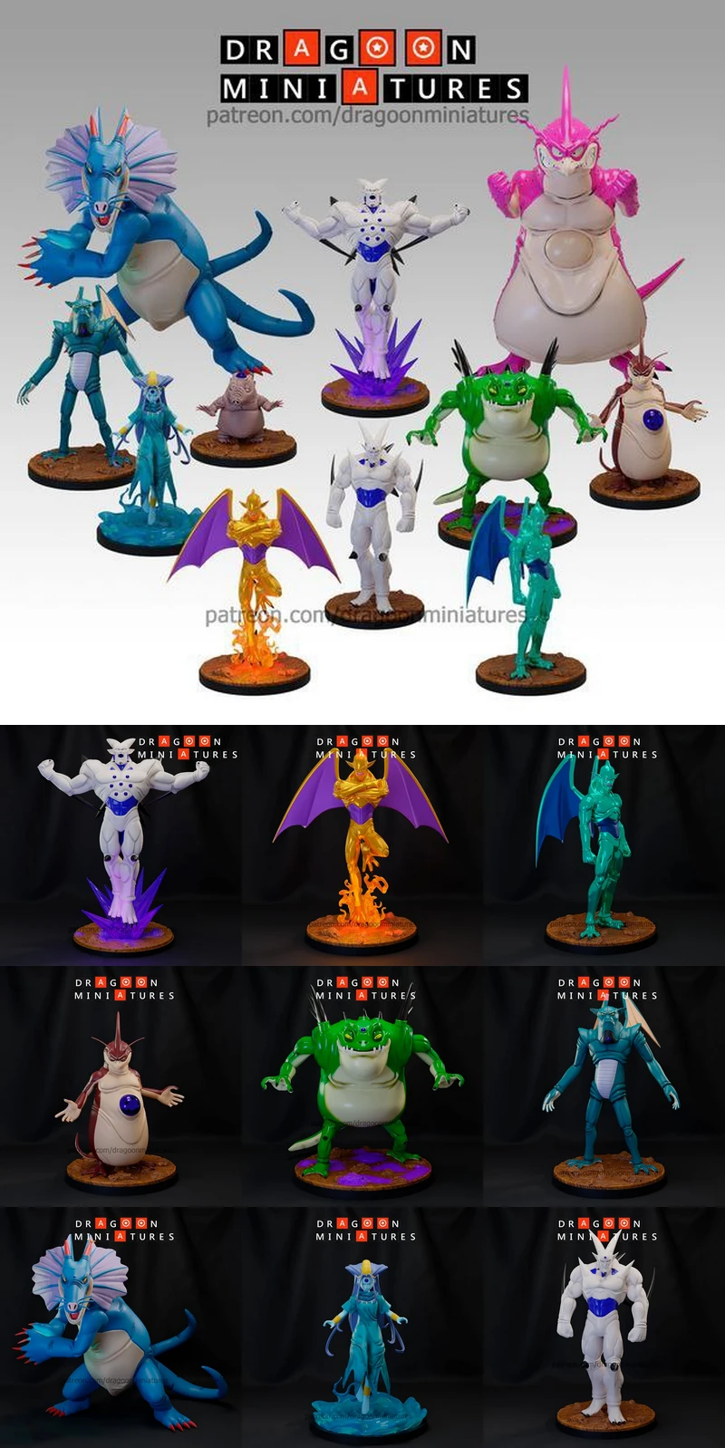 Shadow Dragons Pack – Term 27 GT Pack 5 STL model for 3D printing