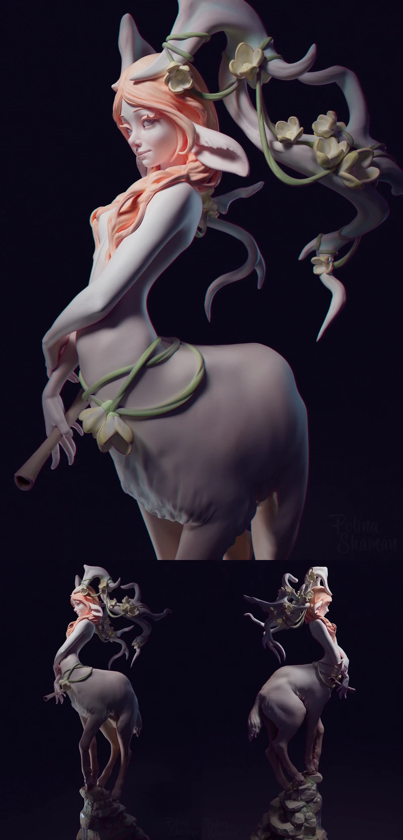 Shy by Polina Shaman STL model for 3D printing