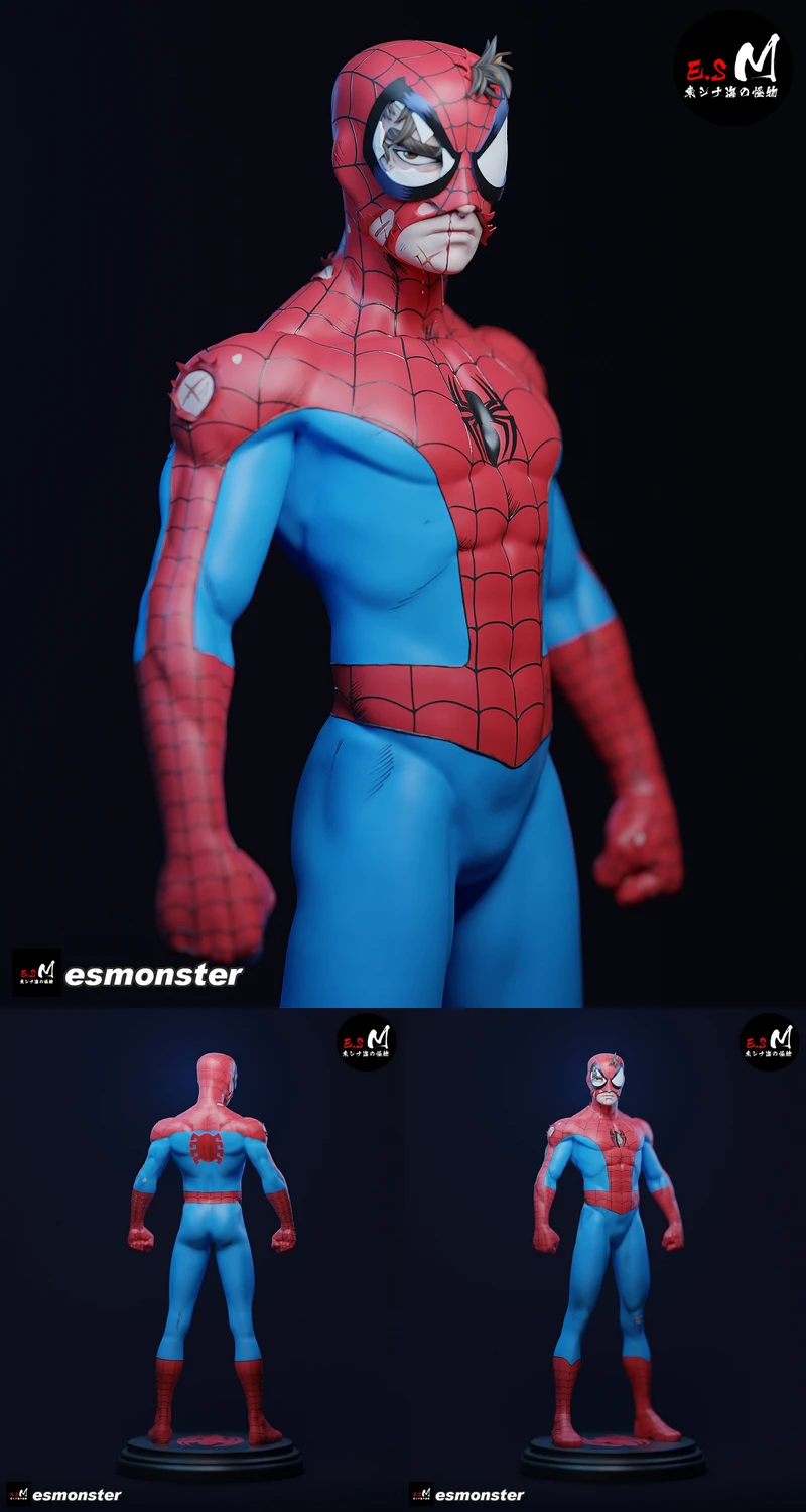Spader man STL model for 3D printing