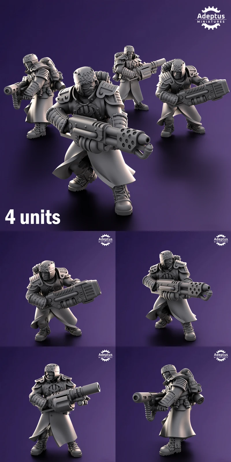 Special weapons Iceward Division A-1.124 STL model for 3D printing
