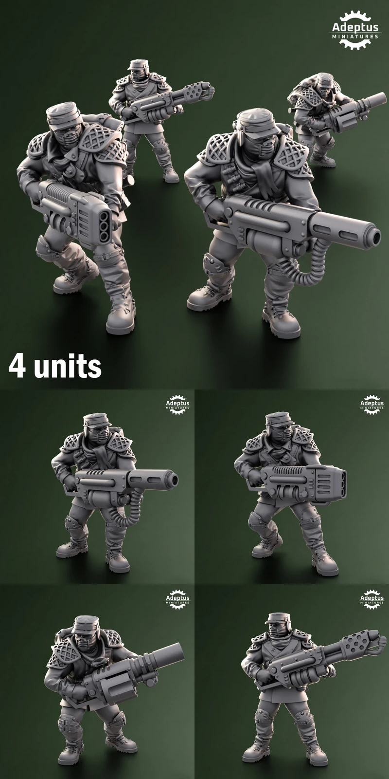 Special weapons Sunscorch Regiment A-1.112 STL model for 3D printing