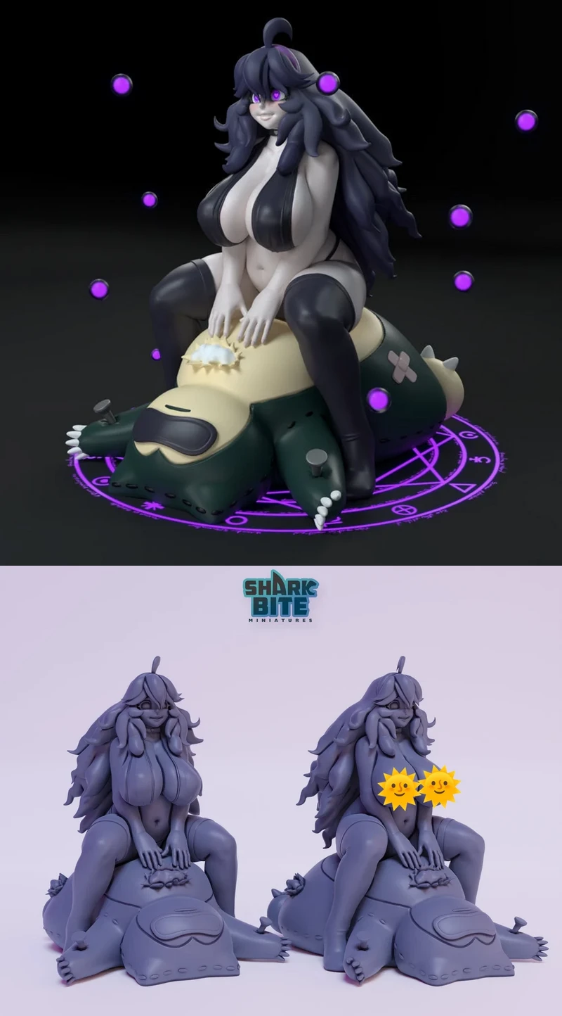 Spell Maniac STL model for 3D printing