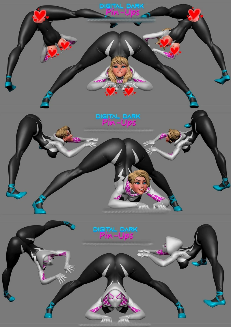 Spider – Gwen STL model for 3D printing