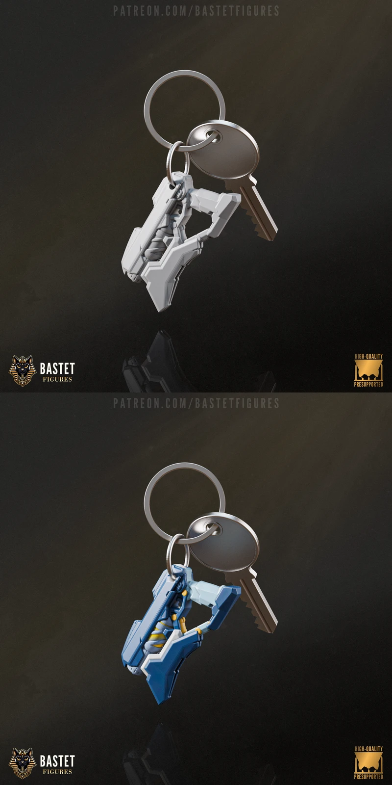 Star Lord  Keychain – Marvel Rivals STL model for 3D printing
